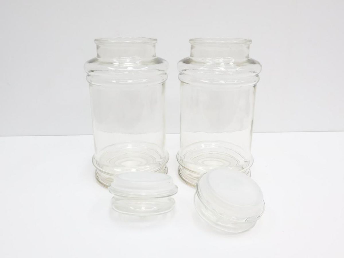 Vintage Snoeppot Glas image 2