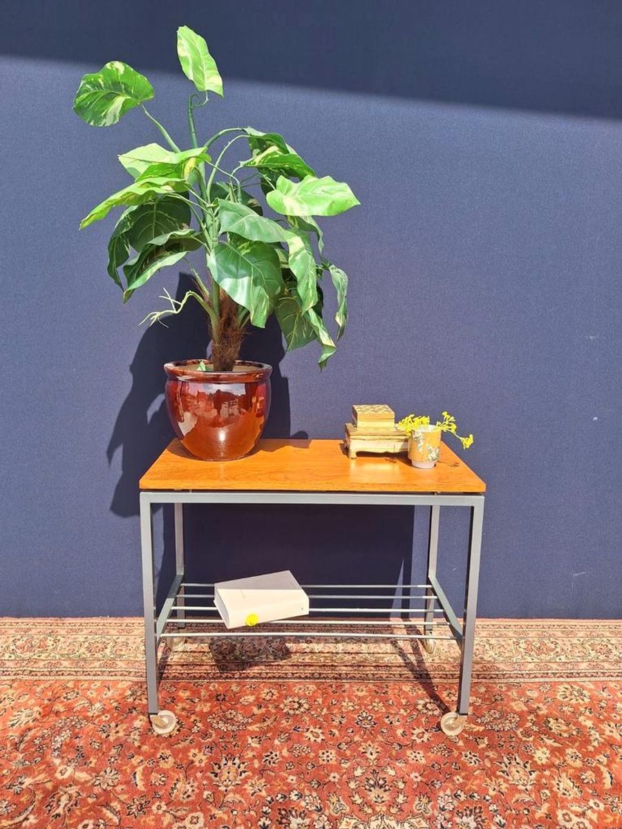 Vintage Design Trolley Verrijdbaar Bijzettafeltje Tafeltje image 5