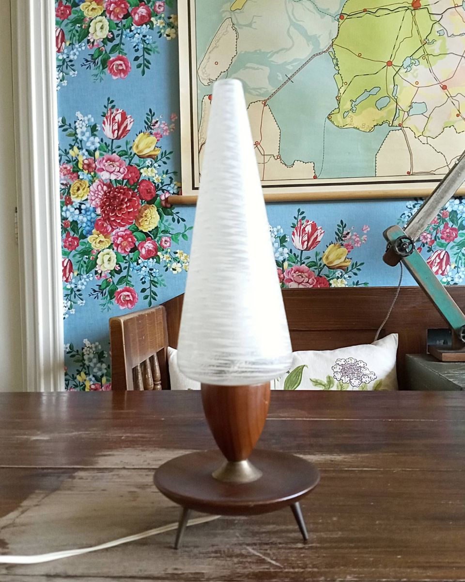 Iconische Philips Tripod Tafellamp Jaren '50/'60 - Design Van Louis Kalff image 8