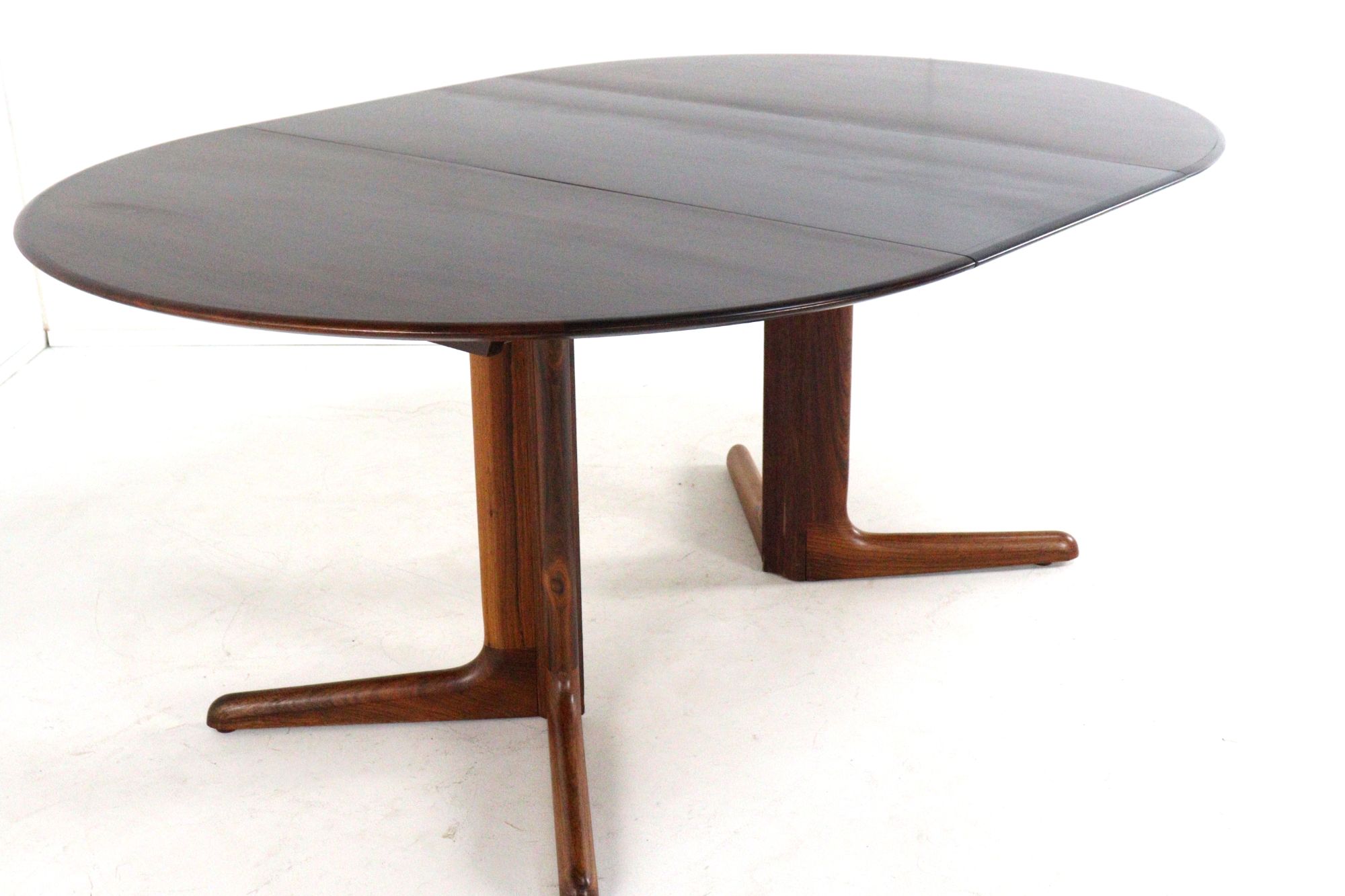 dyrlund Palissander Ronde 2x Verlengbare Tafel Eettafel Deens Vintage image 15