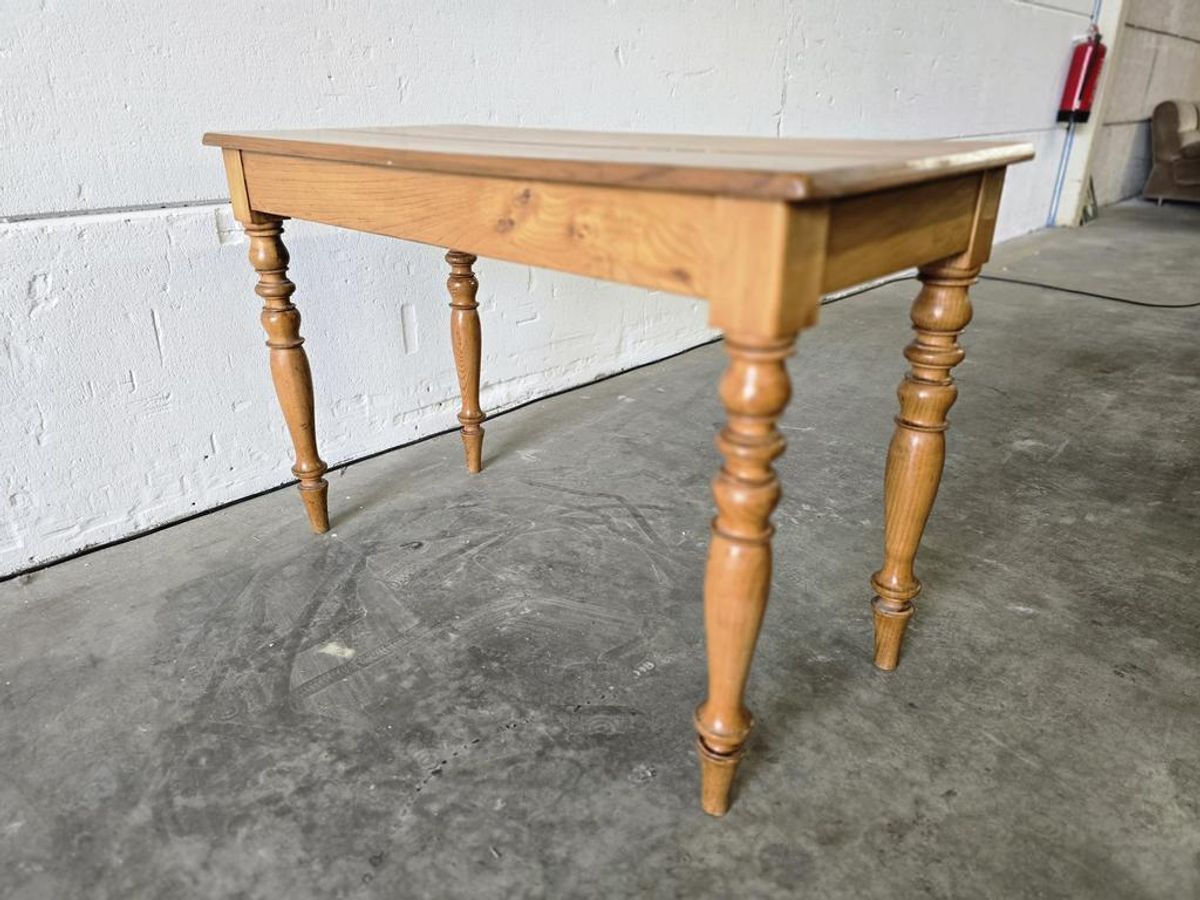 Vintage Houten Console Tafel / Sidetable / Bijzettafel image 11