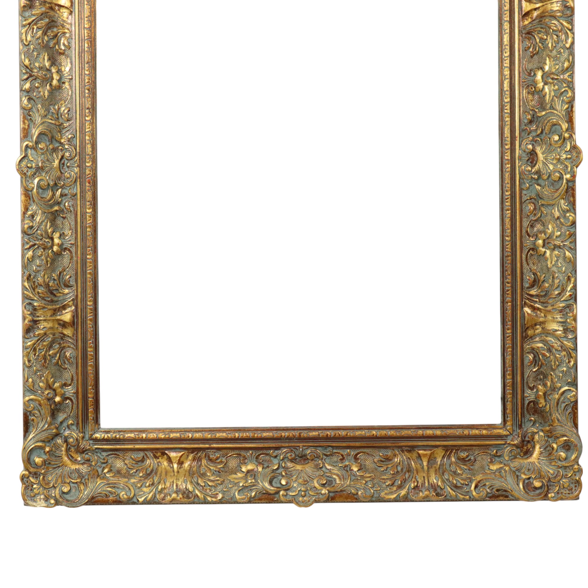 Grote Vergulde Barok Lijst Xl Kader Schilderij Klassiek 107x87cm image 4