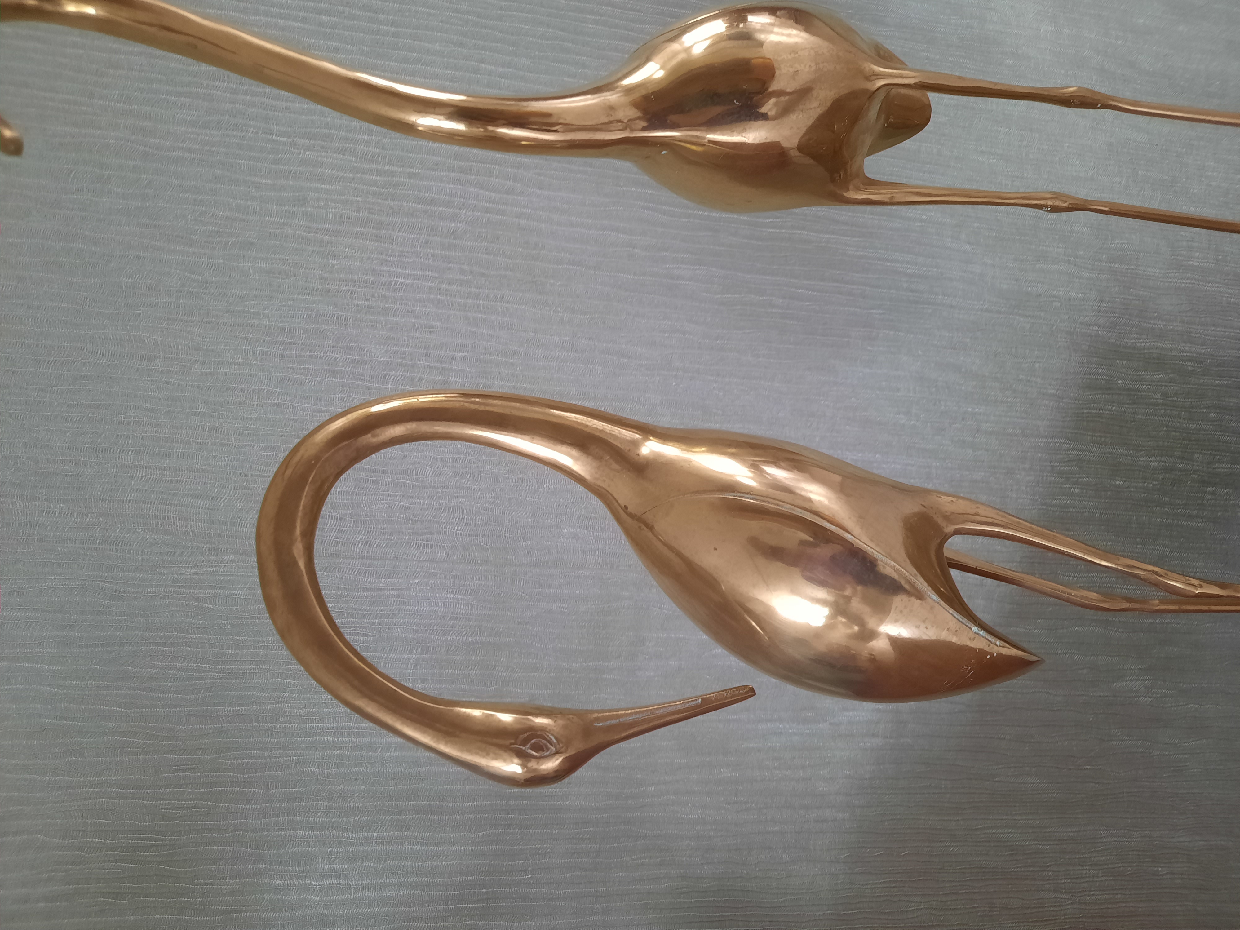 Set Messing Kraanvogels Regency image 3