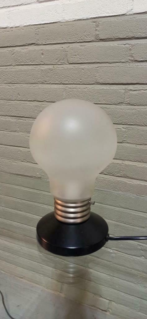 Vintage 1990s Ikea Pop Art Stijl Bulb Lamp Tafellamp image 10