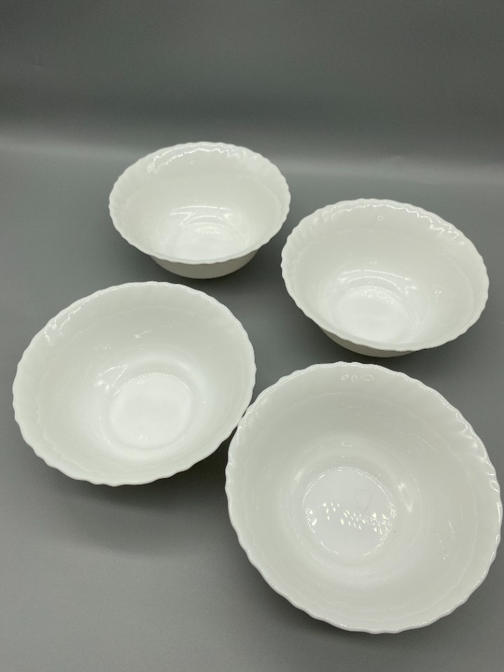 Set Arcopal Wit Swirl Compote Schaaltjes 4 Stuks image 9