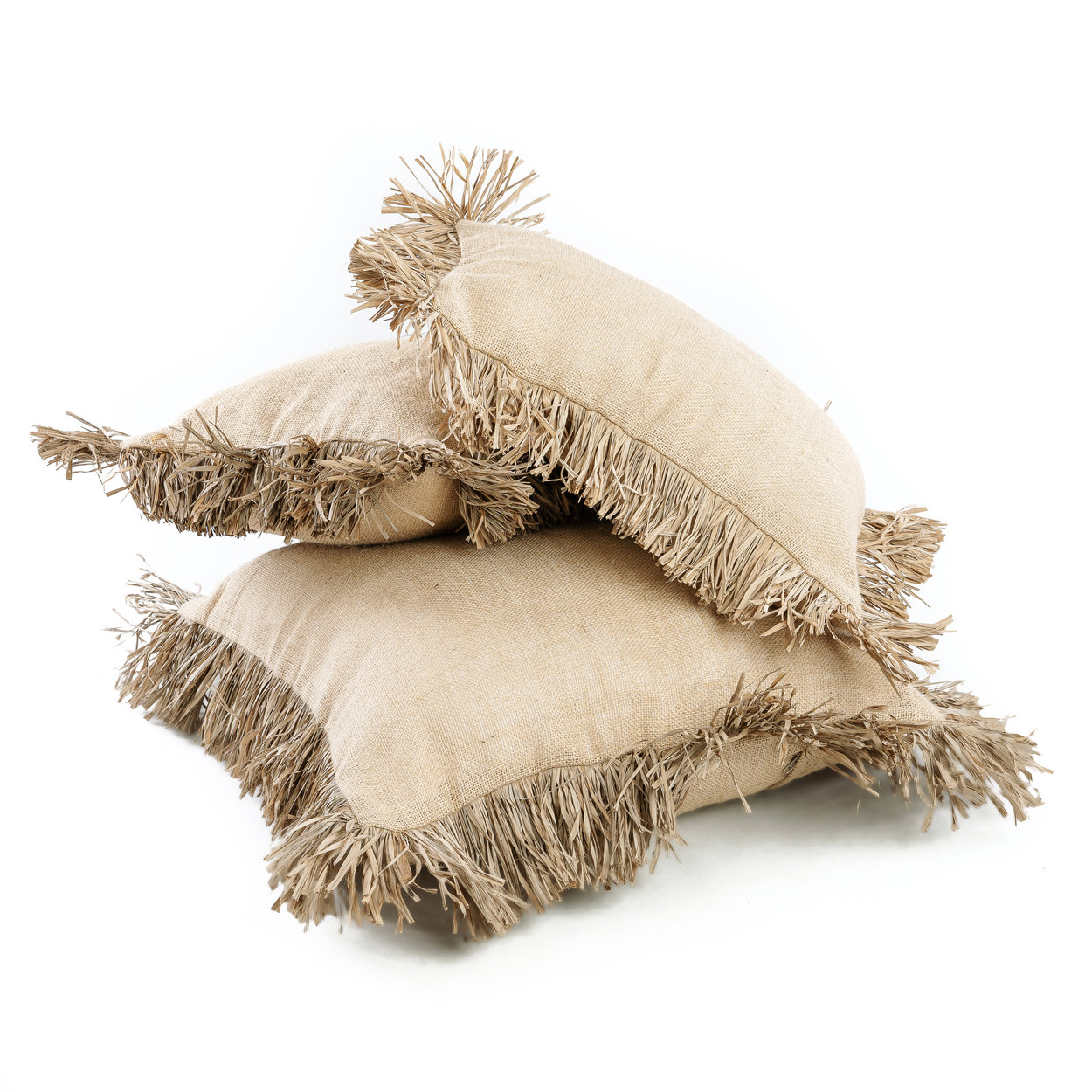 De Jute Bonita Kussenhoes - Naturel - 40x40 image 7