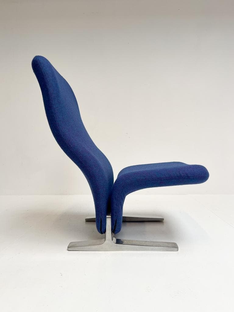Opnieuw Gestoffeerde Artifort Concorde Fauteuil, 1960's image 10