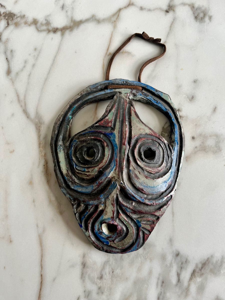 Vintage Keramisch Masker image 2