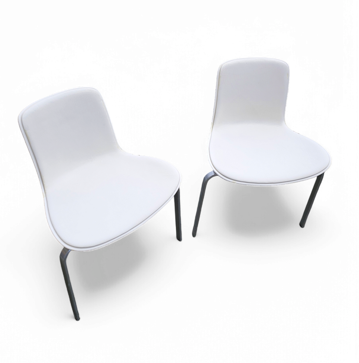 Set / Poul Kjaerholm For Fritz Hansen / Pk8 / Chairs 2012 image 14