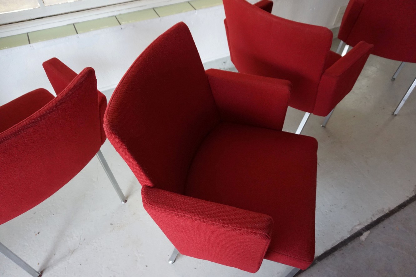 Armstoelen Van Hein Salomonson Voor Ap Originals, Set Van 4 - Moet Hergestoffeerd image 13