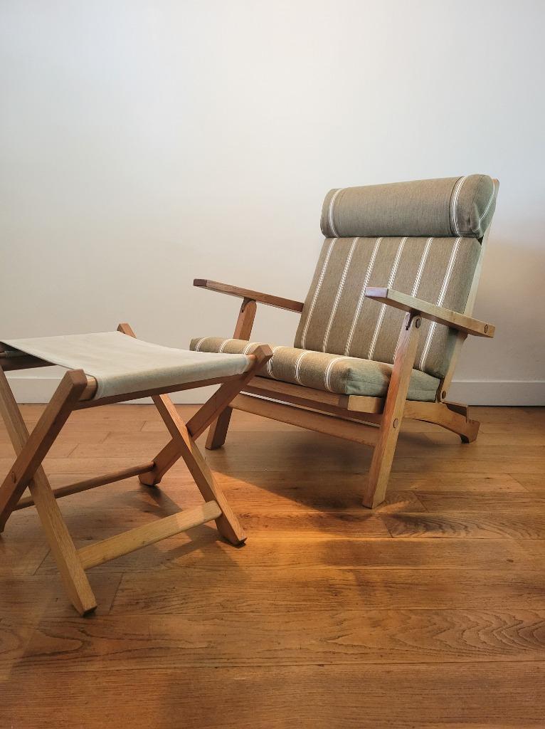 Ap72 Fauteuil En Voetenbank Van Hans J. Wegner Voor Ap Stole image 21