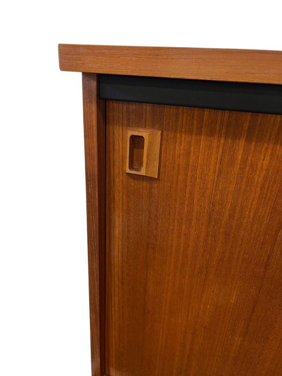 Vintage Barkast / Vitrinekast / Kast Met Glazen Gedeelte image 6
