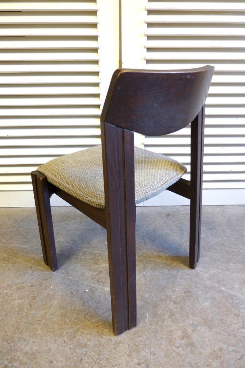 Prachtige Wenge Brutalist Stoel image 5