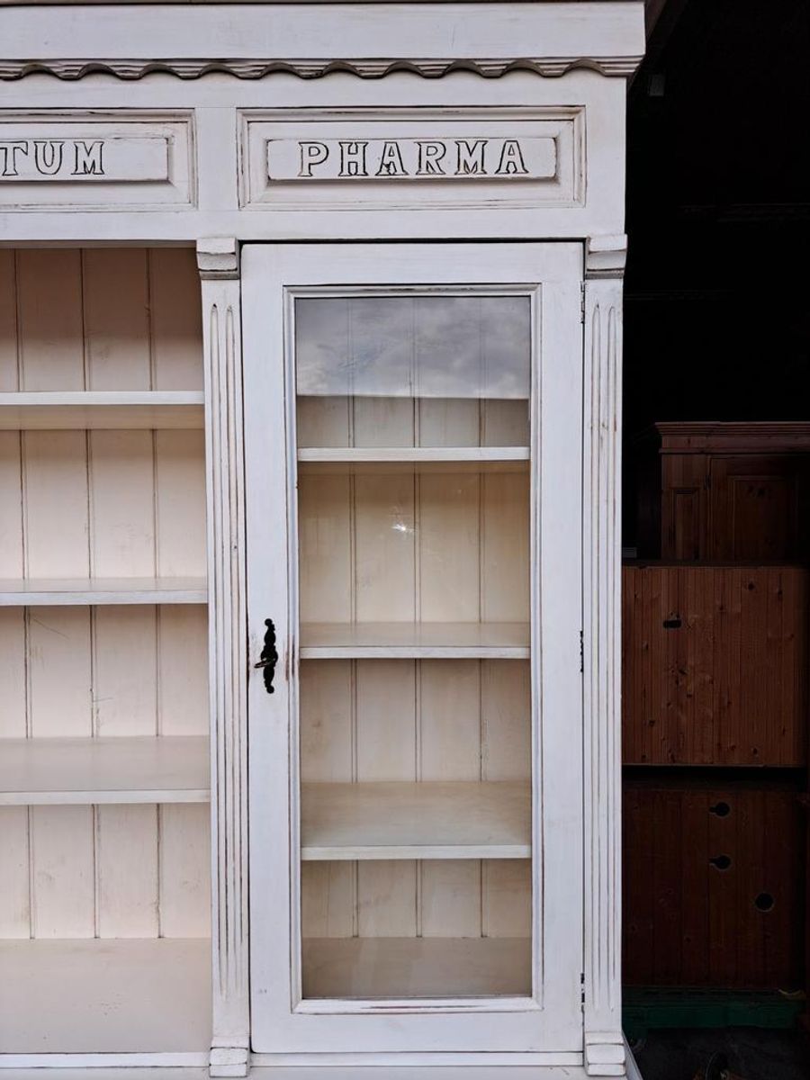 Old Look Apothekerskast Herba Furmentum Pharma image 9