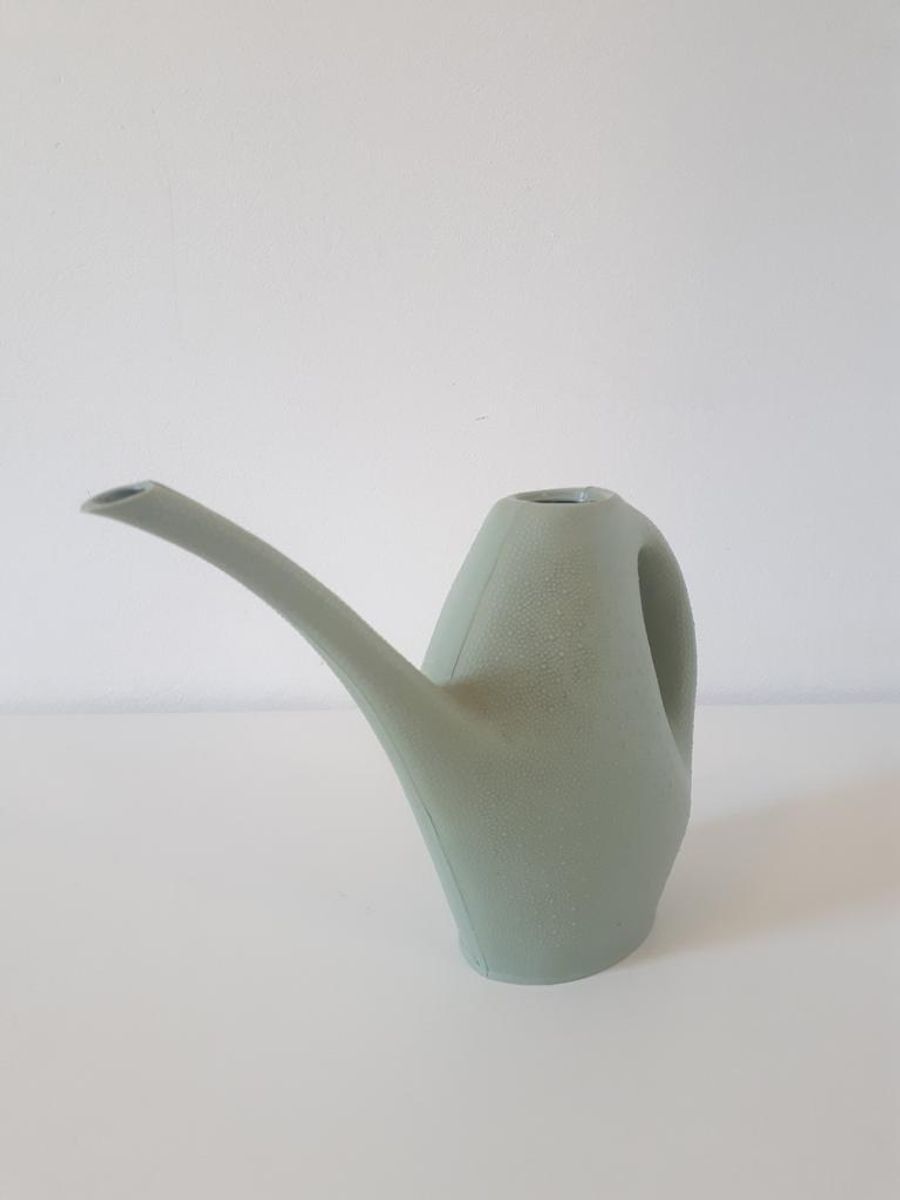 *mintgroene Vintage Gieter Vitri Bloemgieter Plantengieter image 3