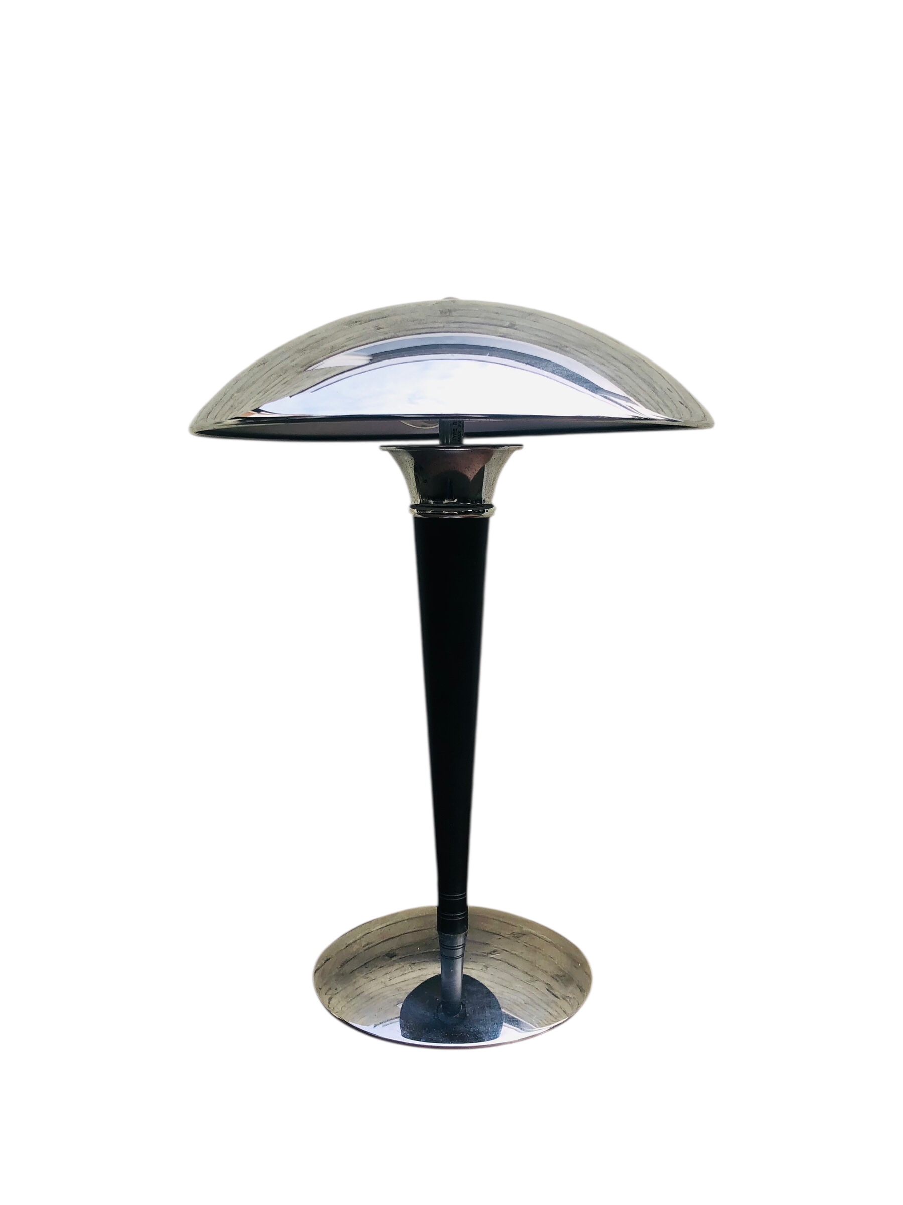 IKEA Tafellamp Chroom Black bij Reliving
