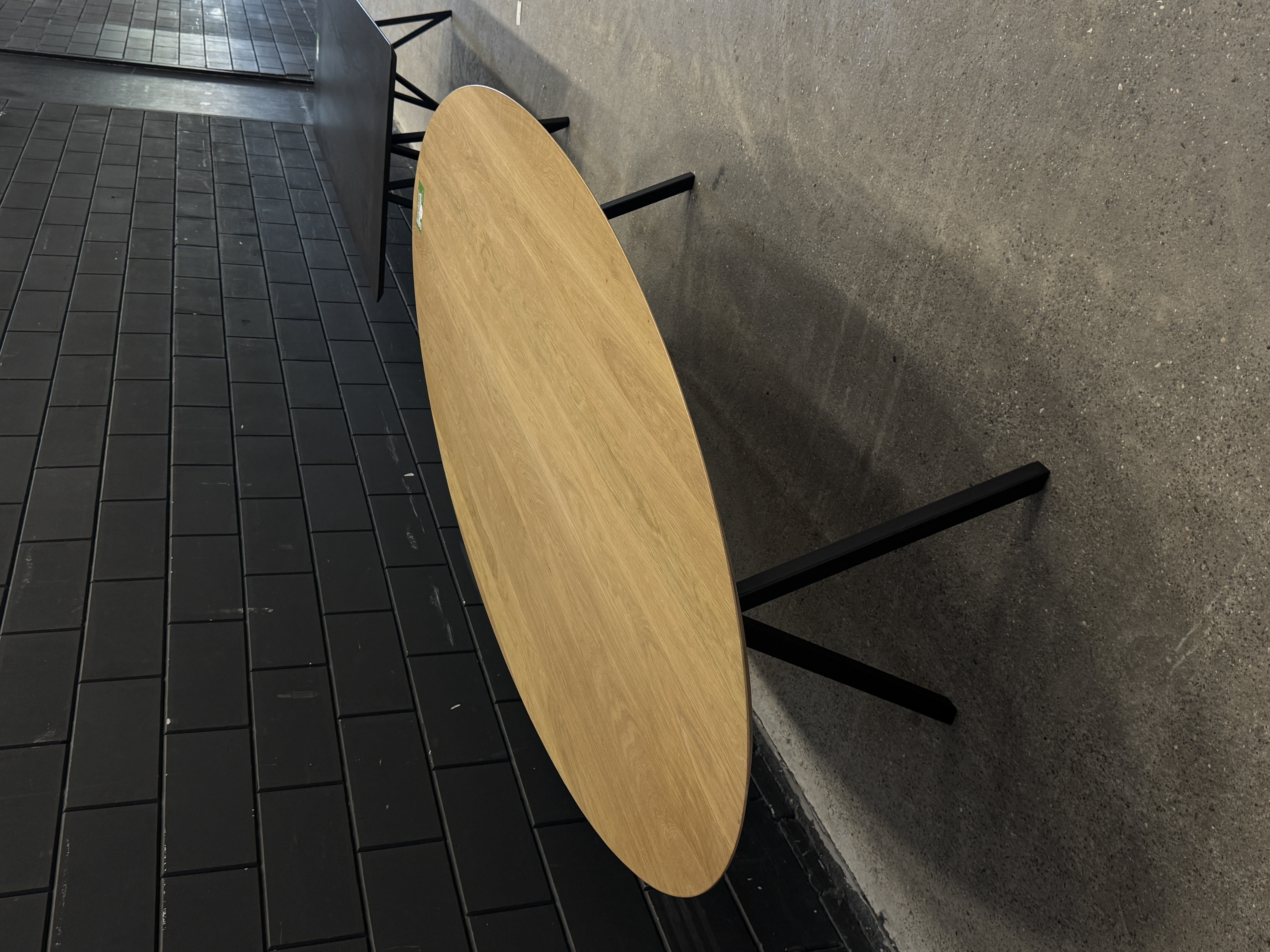 Studio Henk Eettafel Slim X Type Hardwax Olie Naturel, Ovaal image 4