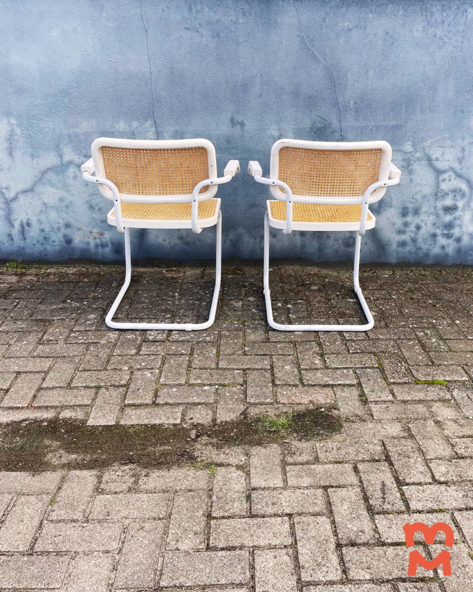 Vintage Thonet Eetkamerstoelen (2 Stuks) image 11