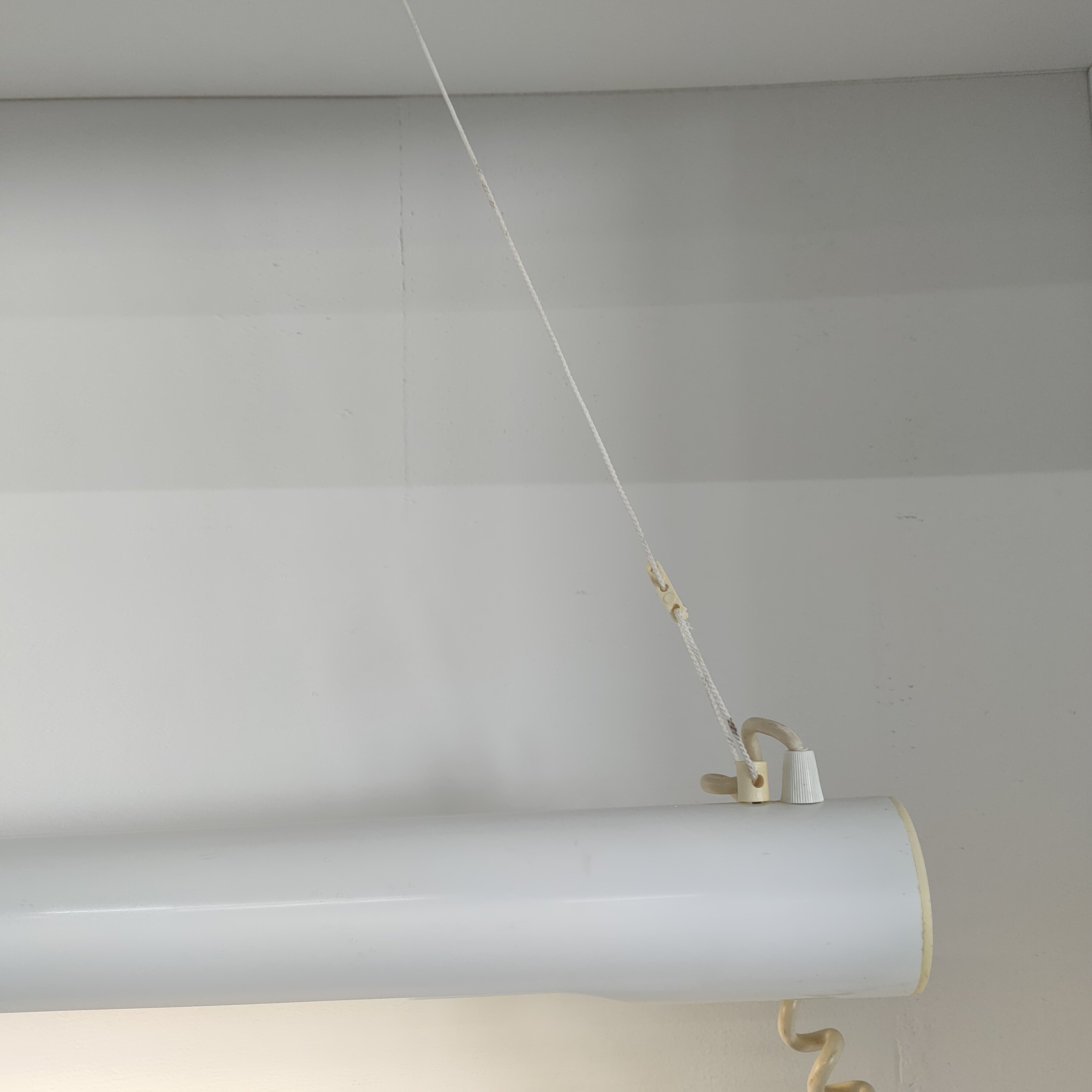 Massive Design Fluorescente Tube Lamp (jaren 70/80, Wit) image 9