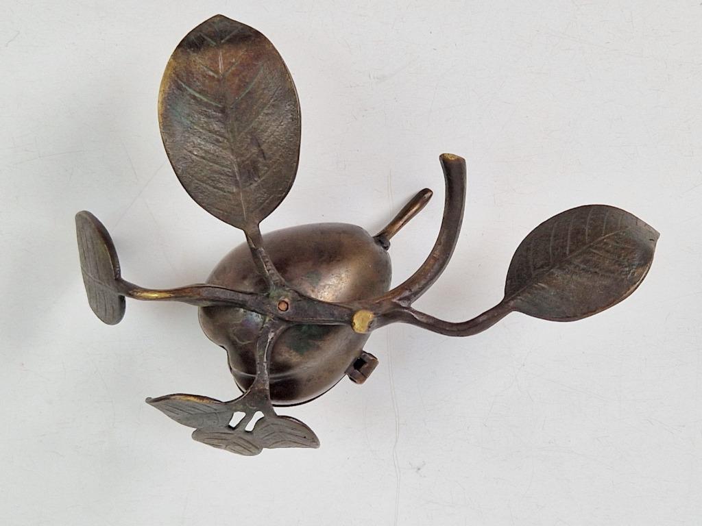 Art Nouveau Koperen Asbak / Bakje 1920 Peer Takje image 8