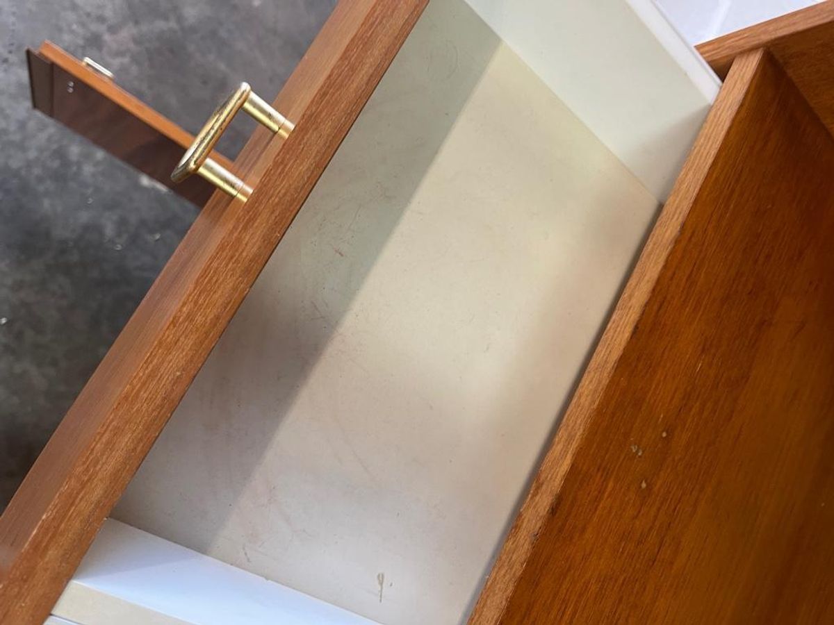 Vintage Buffetkast / Kast Met Open Gedeelte / Leggers image 17