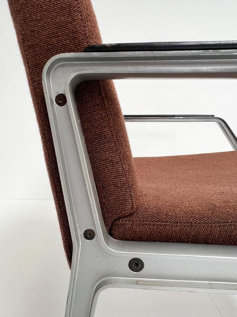 Fauteuil Met Voetenbank Toegeschreven Aan Gispen, 1960's image 8