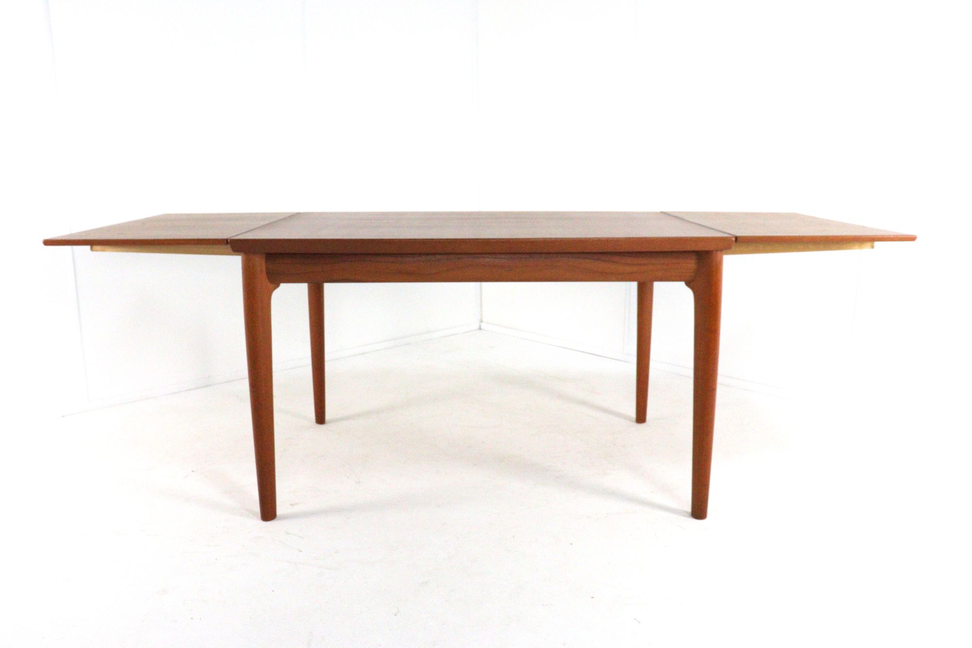 Grete Jalk Voor Glostrup Verlengbare Rechthoekige Eettafel Vintage image 11