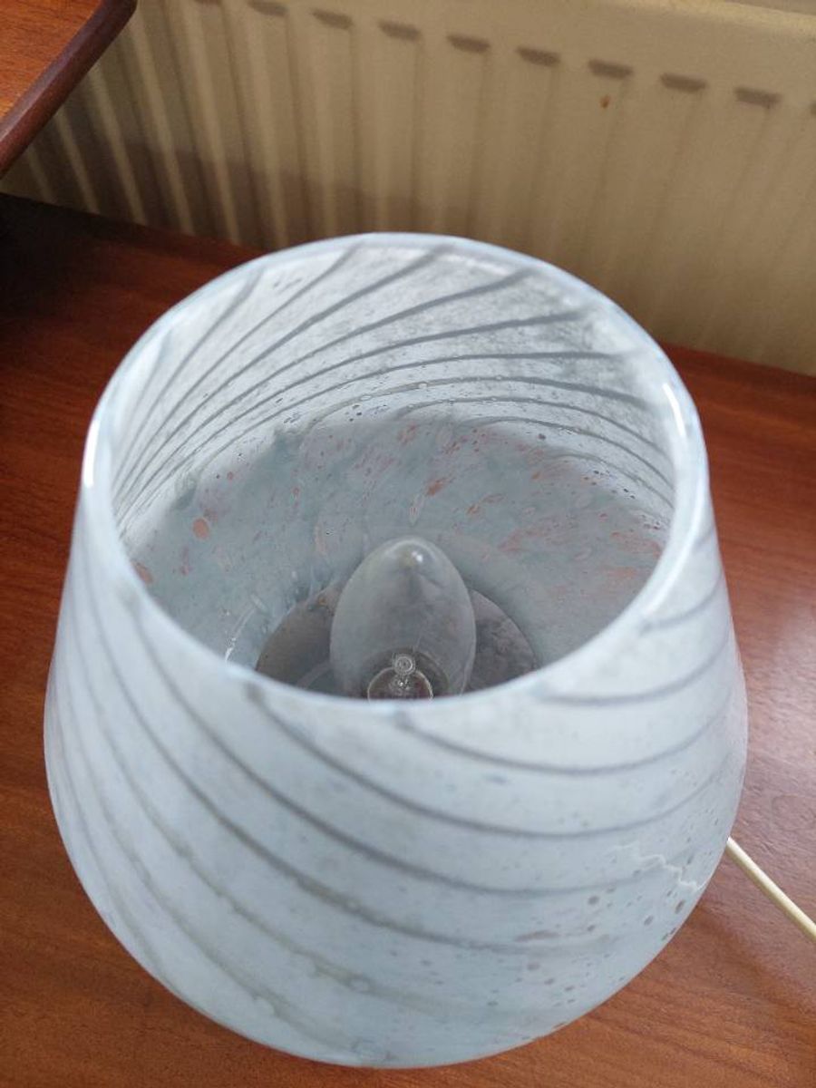 Murano Swirl Mushroom Lamp image 3
