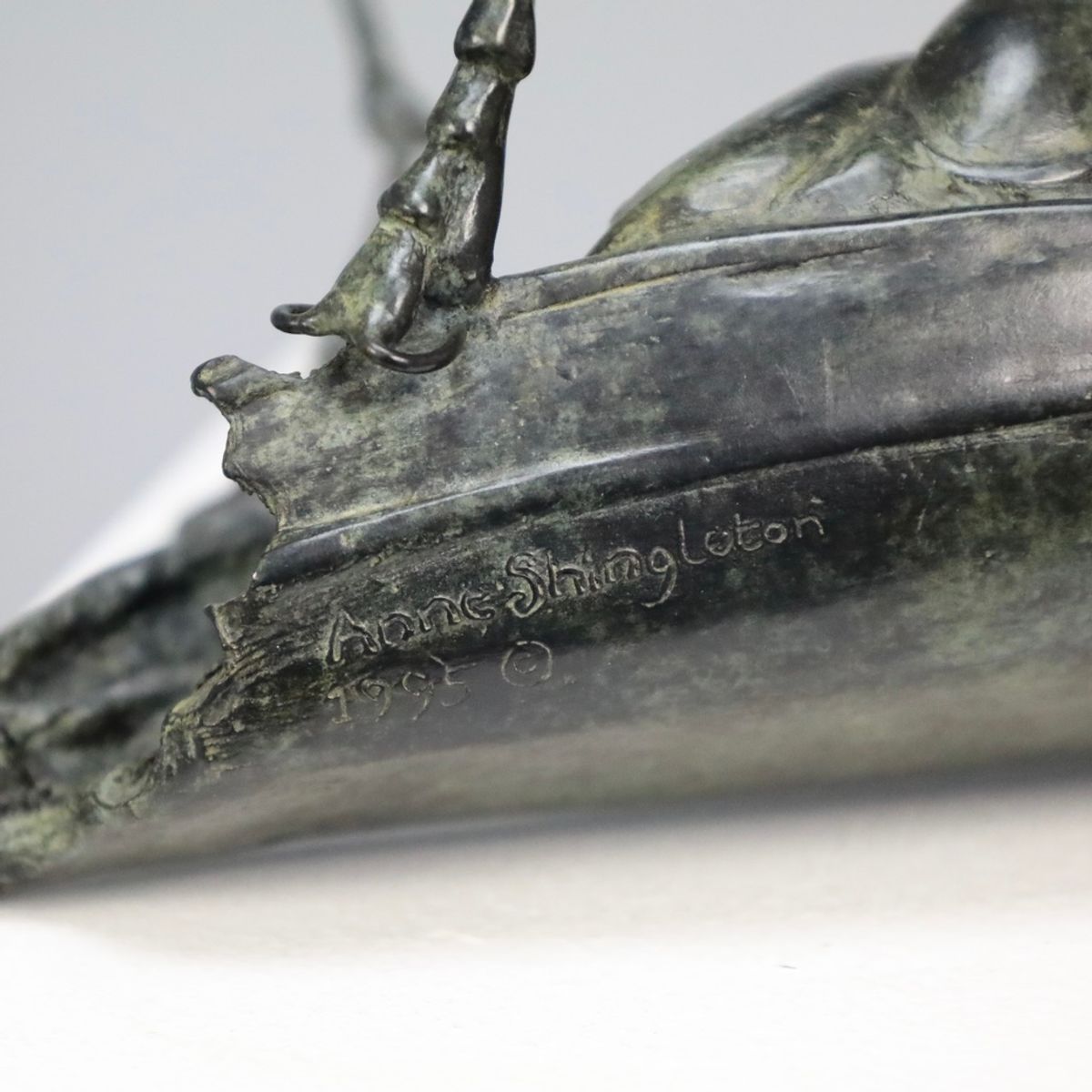 Sculpture Praying Mantis – Wedding Sonata By Anne Shingleton 1995 image 9