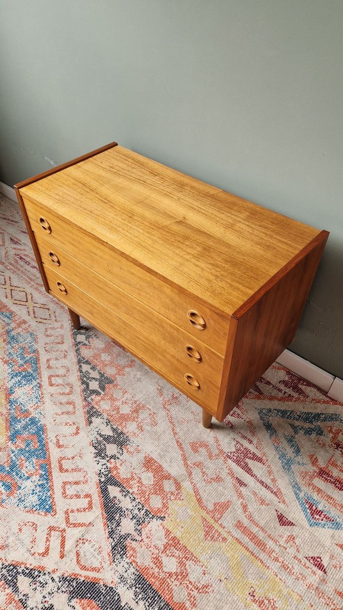 Vintage Deens Design Ladekastje Jaren 70 image 2