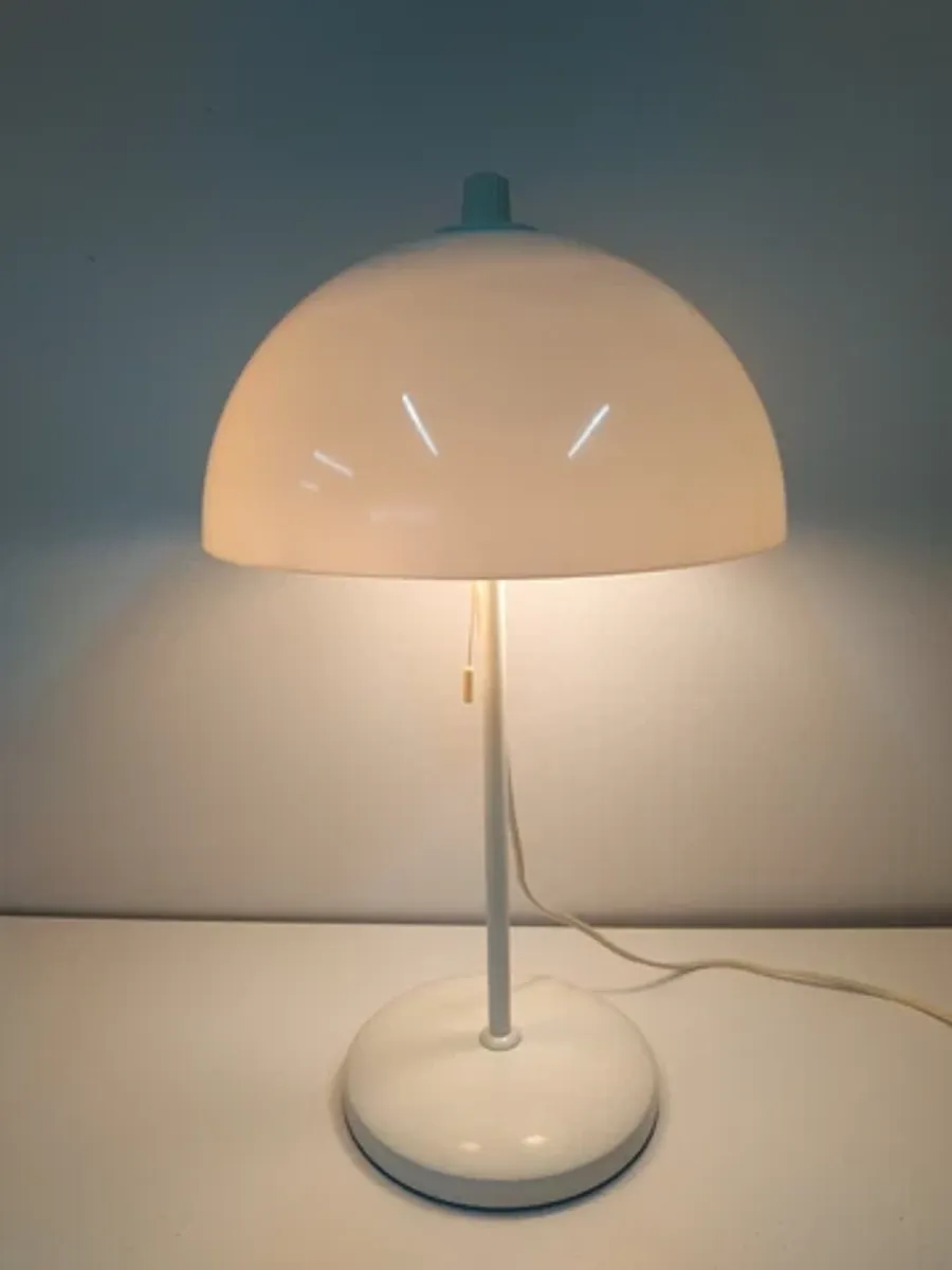 Vintage Jaren 70 Verstelbare Mushroom Tafellamp (2 Spots) image 4