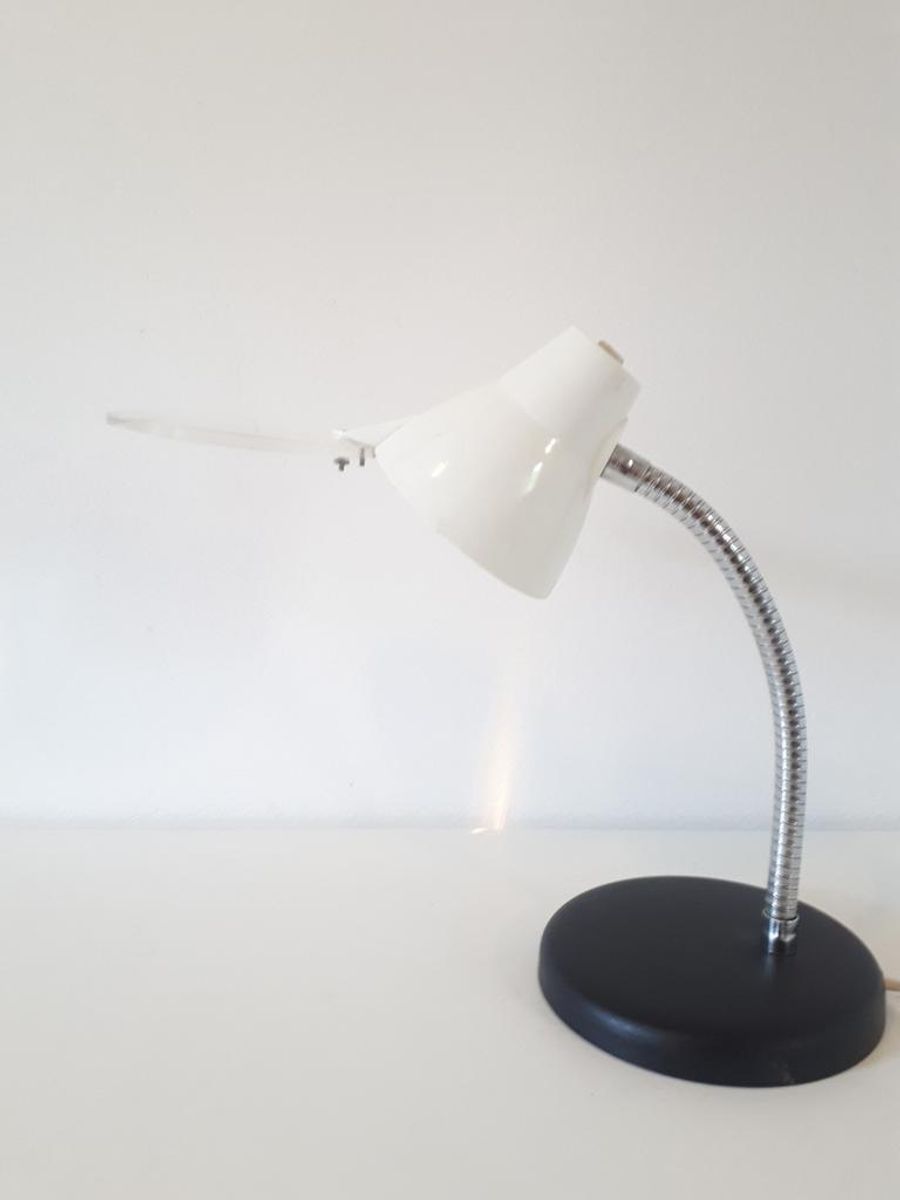 * Vintage Lamp Werklamp Loep Lamp Bureaulamp image 2