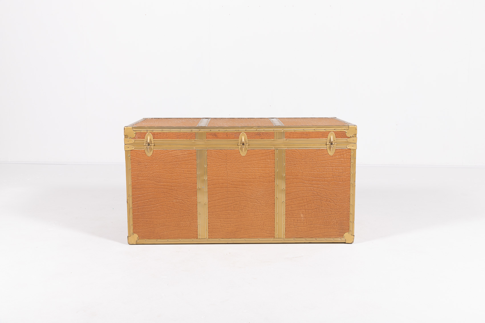 1950’S Italian Traveling Trunk image 8