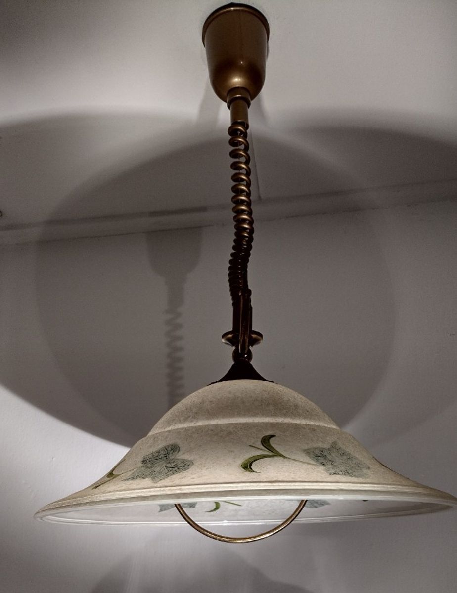 Vintage Verstelbare Hanglamp Jaren 80 image 7