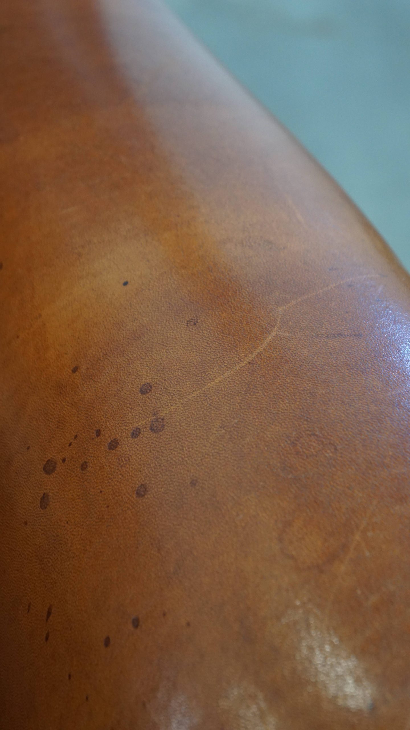 Geweldige Set Van 2 Luxe En Comfortabele Schapenleren Oorfauteuils Met Zwarte Biezen image 17