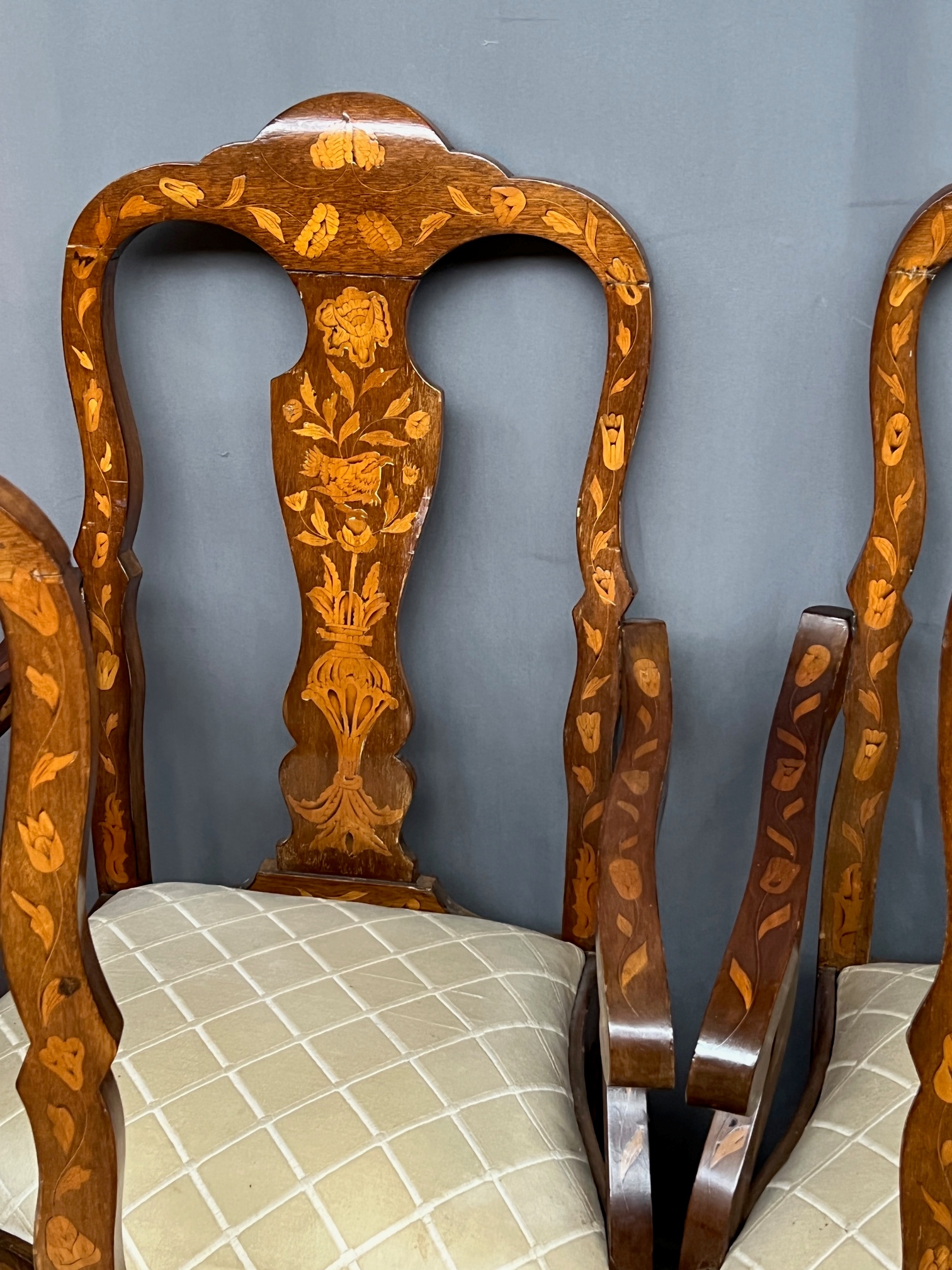 Set Van Twee Fauteuils En Zes Stoelen. image 5