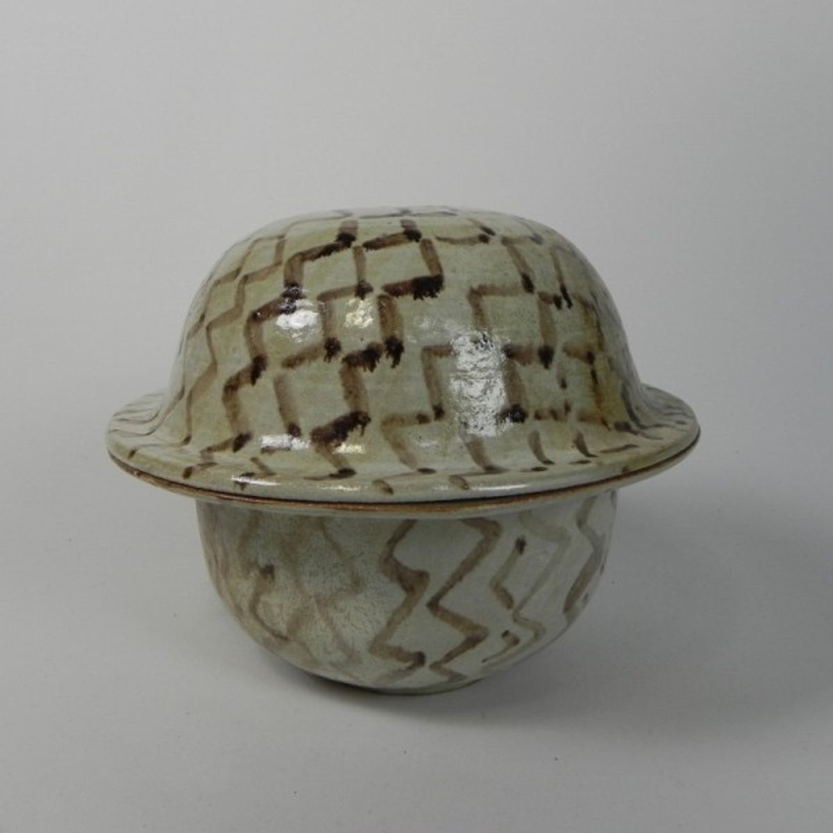 Keramische Pot Met Deksel Johan Van Loon, 1975 image 6