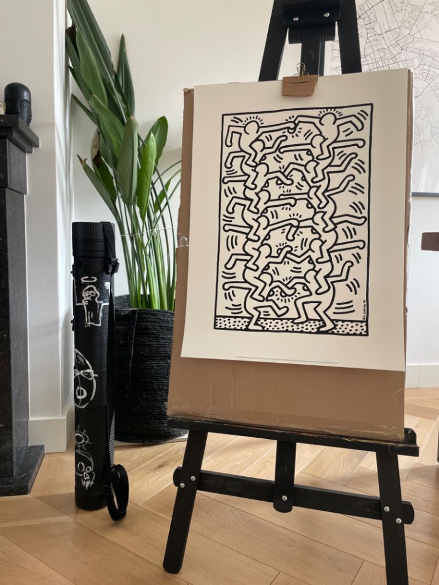 Keith Haring (1958-1990). Untitled,1984, Copyright Keith Haring Foundation, Printed In The Uk image 6