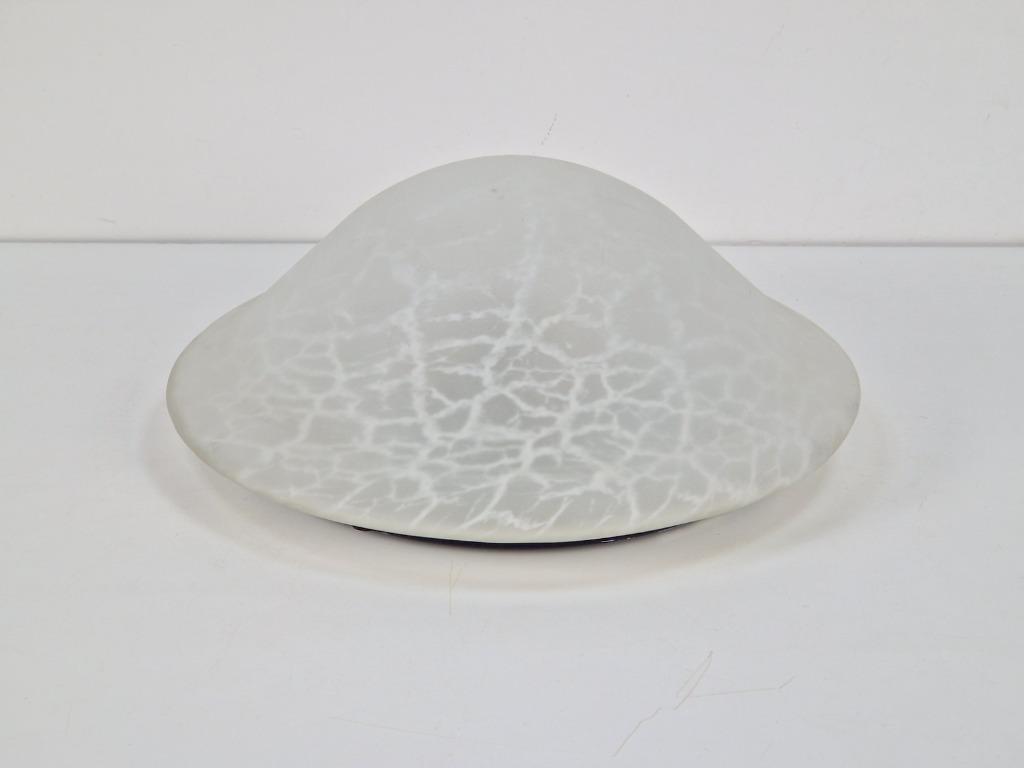 Vintage Xl Plafonniere Mushroom Plafondlamp Glas Mid Century image 6