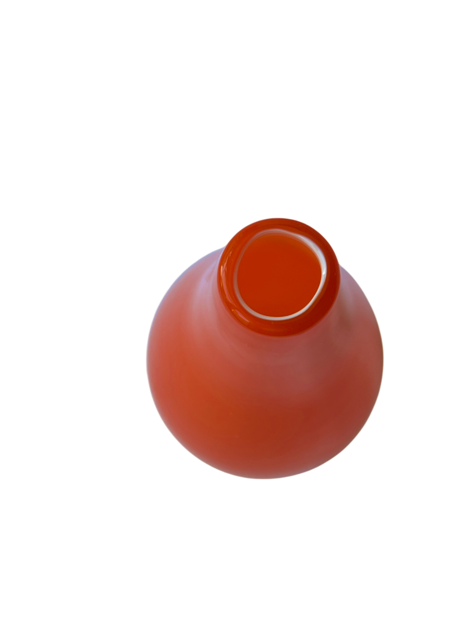 Italian Design - Mid-century Vaasje Empoli Oranje image 6