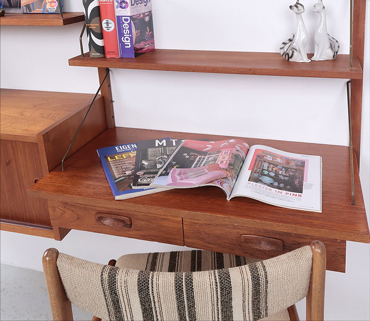 Deens Design Teak Wandsysteem, 1960s image 4