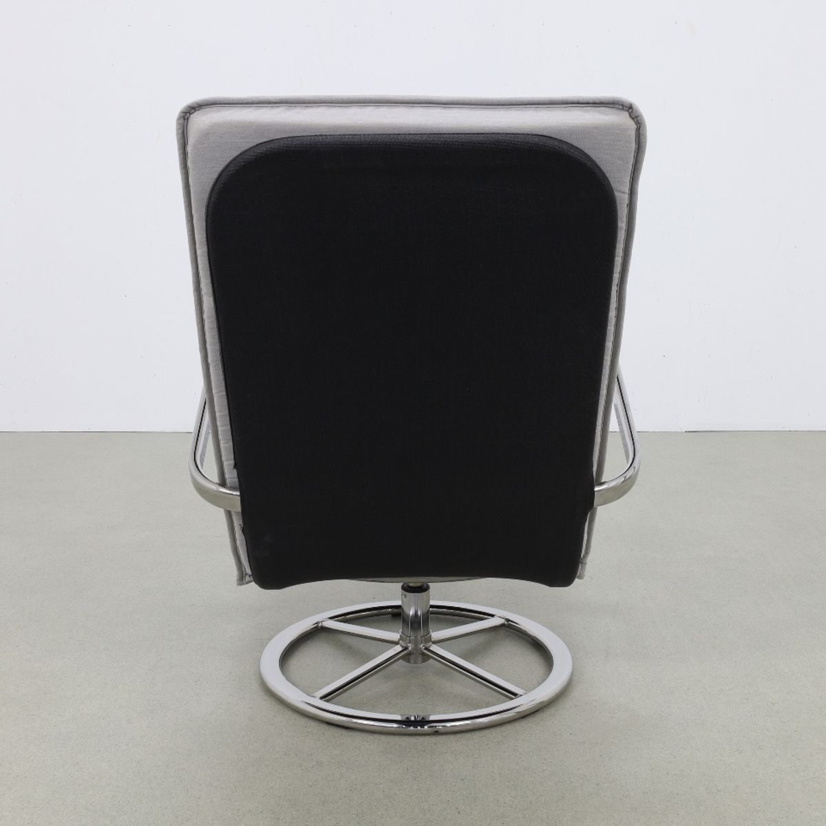 2x Vintage Draaifauteuil, 1980s Nieuwe Kussens image 5