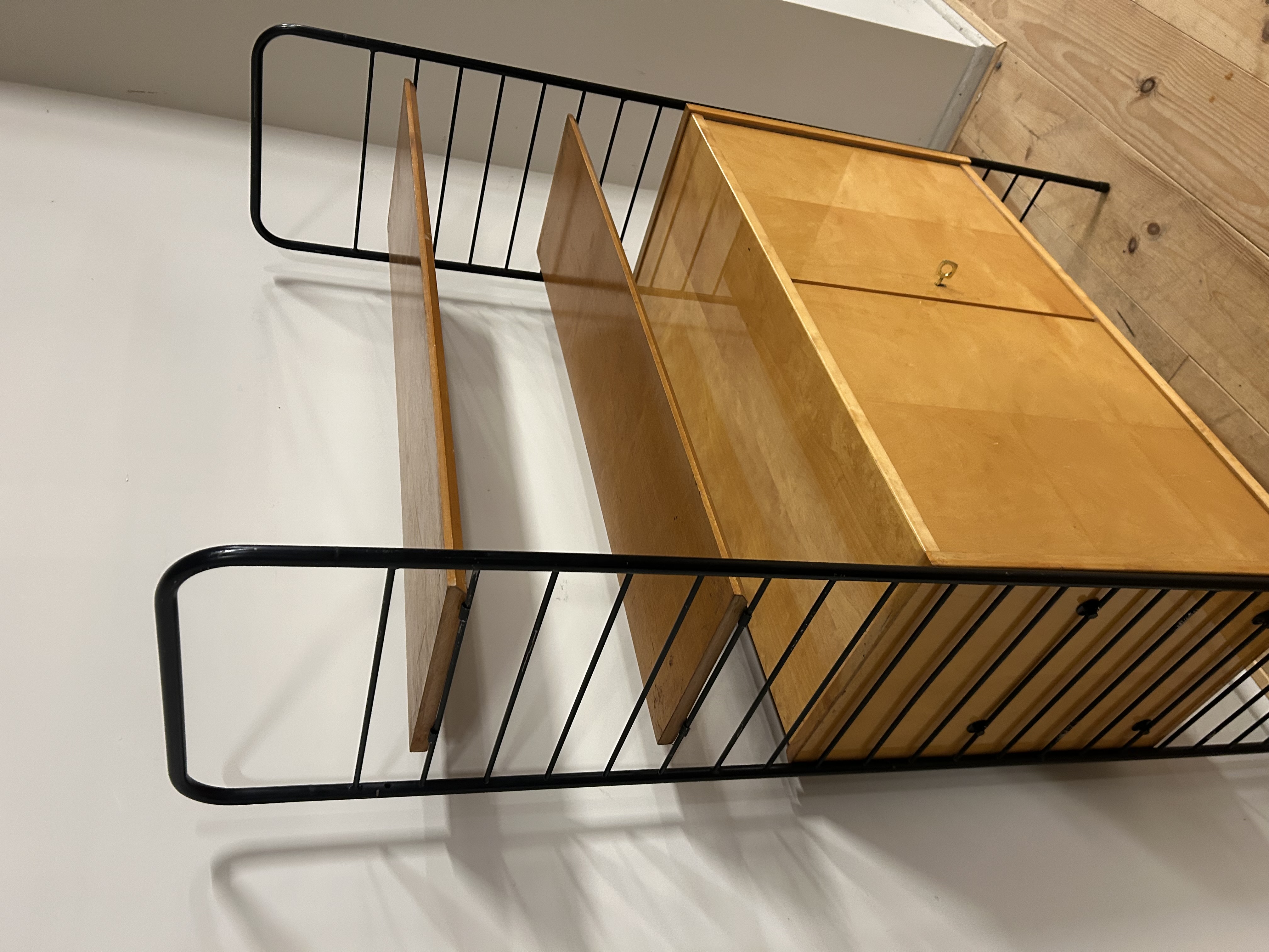 Vintage Wall Unit In Esdoorn Double-face image 5