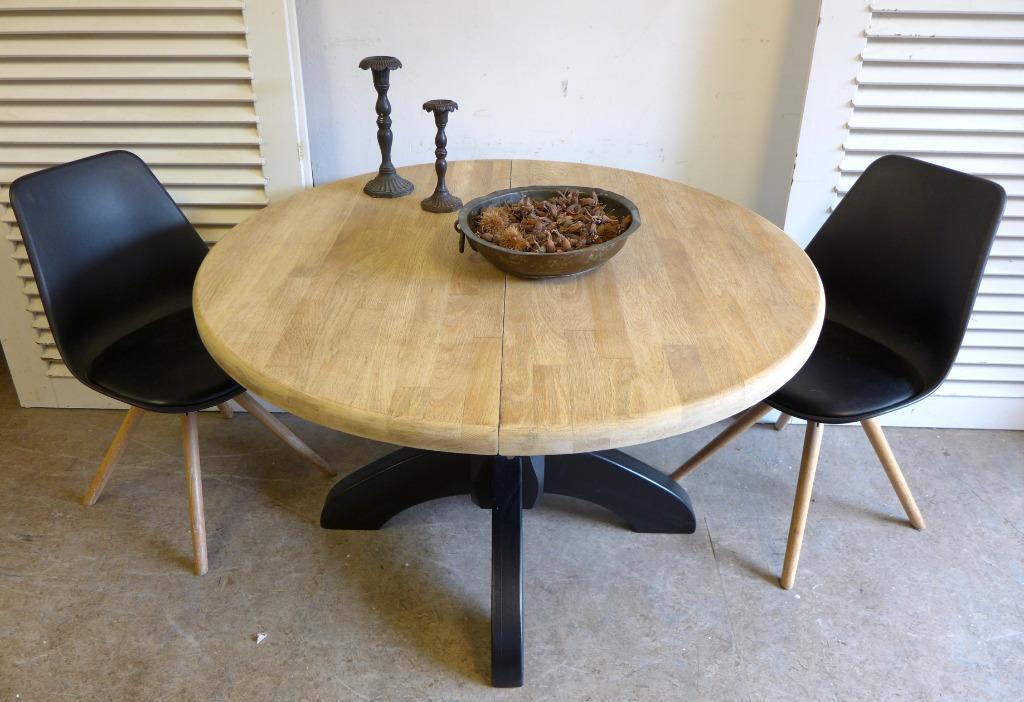 Prachtige Witte Landelijke Uitschuifbare Tafel image 11
