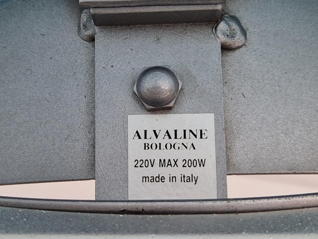 Alvaline Bologna Shell Wandlamp Glas Metaal Italy Memphis 80 image 6