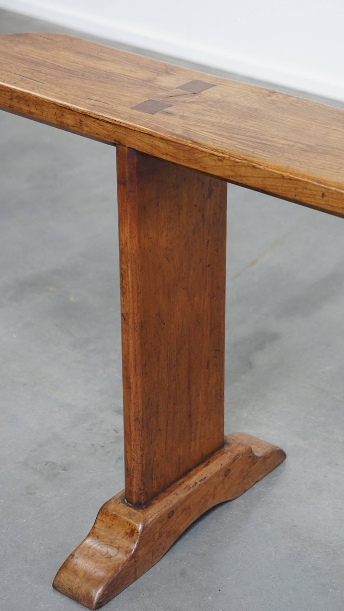 Antieke Halbank/ Bank Voor Aan De Eettafel Met Een Stijlvolle En Tijdloze Uitstraling image 10