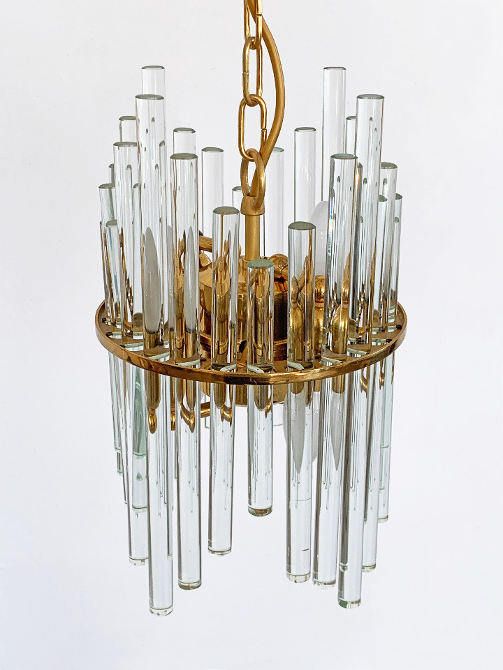 Vintage Xl Christoph Palme Design Hanglamp Kroonluchter image 9