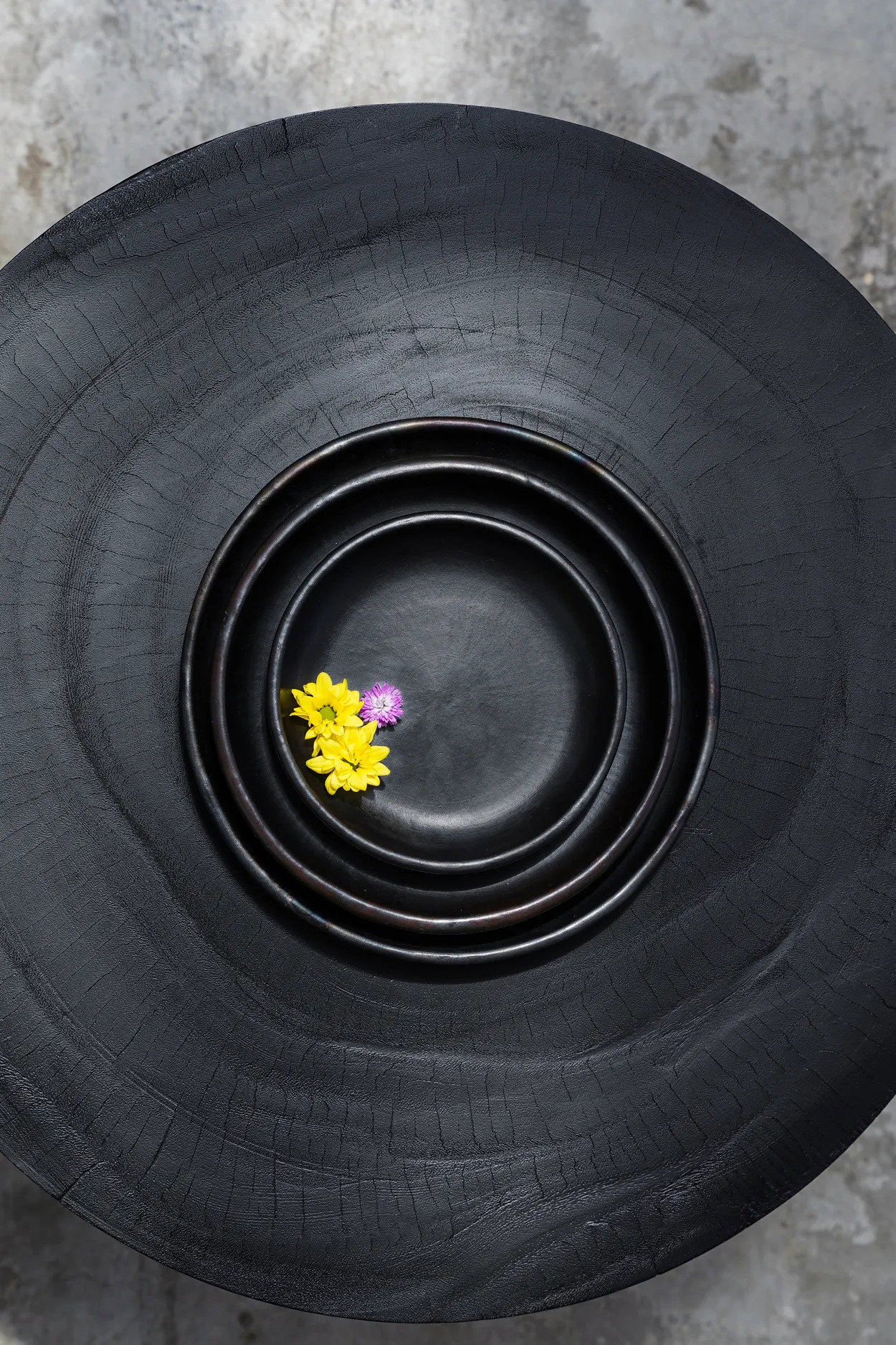 Bazar Bizar | Het Burned Classic Bord - Zwart - S image 5