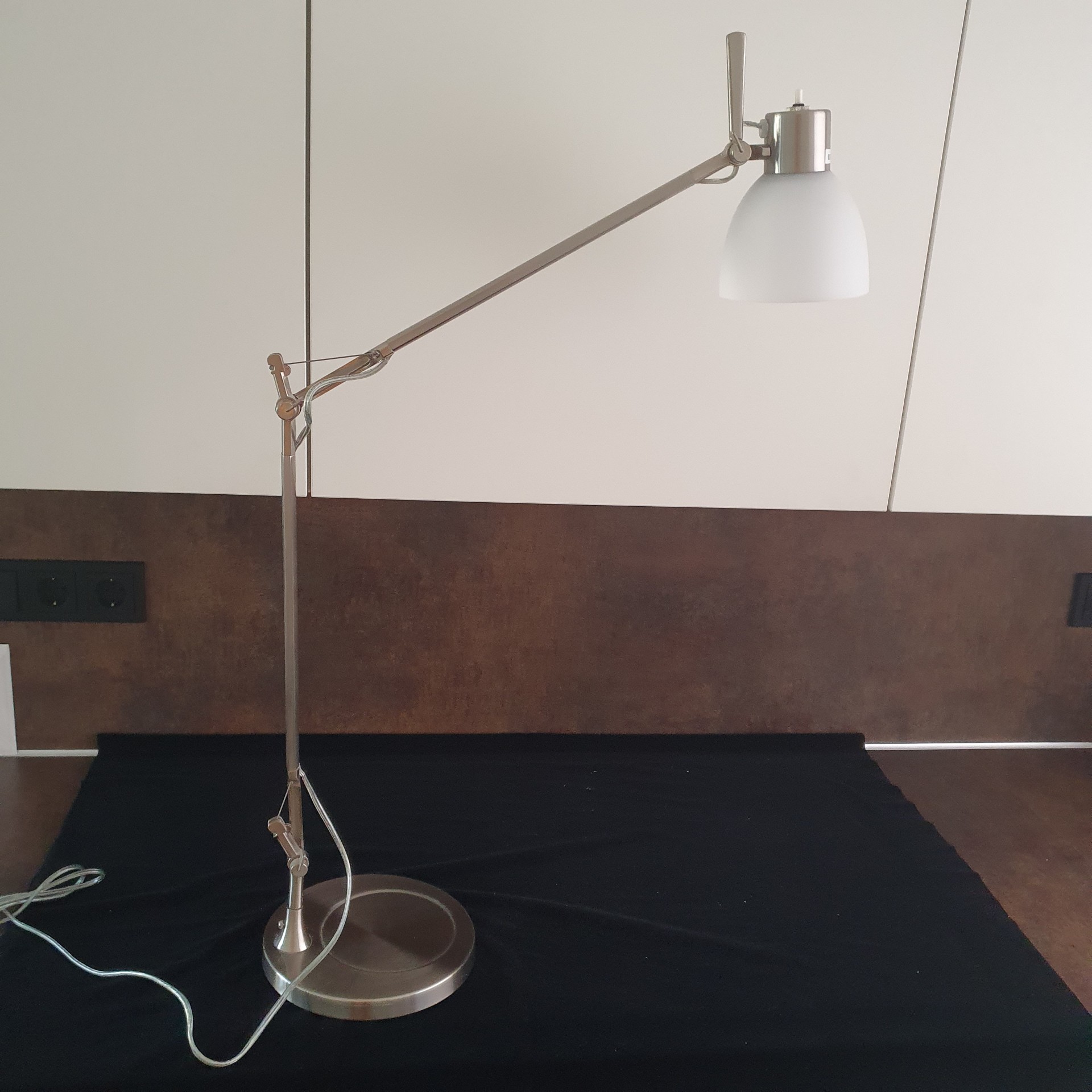 Bureaulamp - Tafellamp - Metaal - Zilverkleurig - Verstelbaar image 11