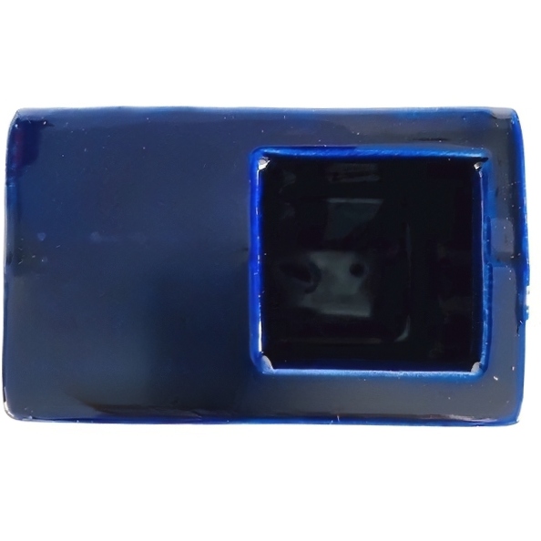 Mid-century Blauw Vaasje Sculptuur Afina Rijnsburg 1970’s image 5